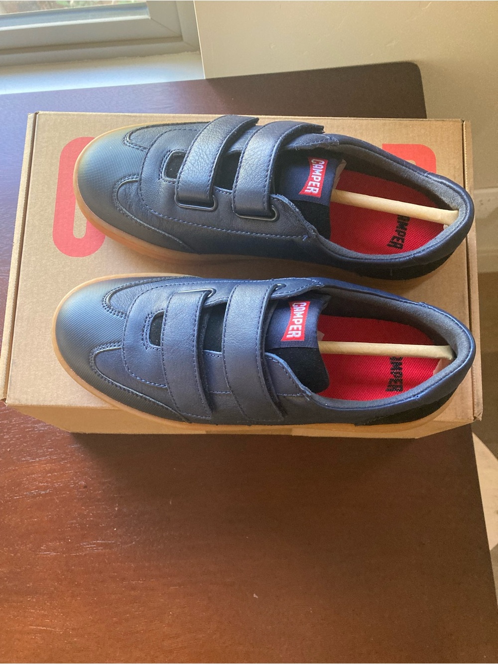 NWT new in box Camper Velcro Sneakers